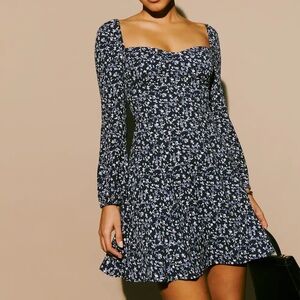 Reformation Mochi Dress Twilight - Size 8